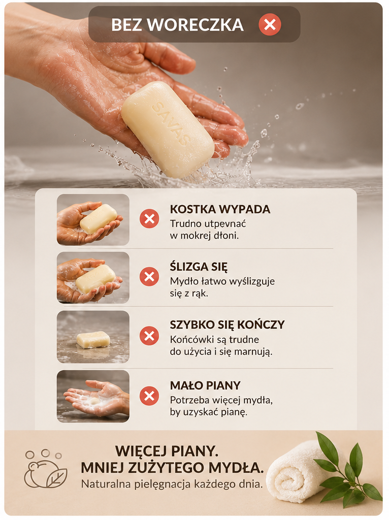 Ślizga się w mokrych dłoniach